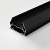 85234/00 Алюминиевый профиль для монтажа в натяжной потолок однофазного шинопровода черный 2м Basic System Elektrostandard 85234/00