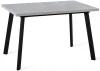 00-00056857 Стол HB140 Бетон (ЛДСП EGGER)/опоры черные Dikline 00-00056857