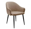 00-00079927 Стул DikLine 440 TW05 капучино, ножки черные арт.00-00079927