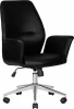125B-LMR SAMUEL Офисное кресло для руководителей DOBRIN SAMUEL (черный)