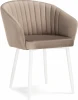 576743 Кресло Корсо (Корсо бежевое / белое) Notta арт.576743