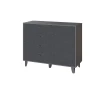 00-00185336 Комод ТЭКС Катрин-13, Графит, Гранит лофт