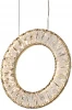 8240/300 gold NEW Подвесной светильник Newport 8240 8240/300 gold NEW (LED, 220V, хрусталь, на тросе, кольцо)