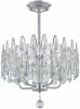 372009/5/250/400 CR Подвесная люстра хрустальная на штанге Arte Milano Sorrento-2009 372009/5/250/400 CR (220V)