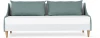 850055 Кушетка Rili ОГОГО (арт.850055), (Ткань,ЛДСП/Голубой)