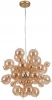 A8313SP-6GO Подвесная люстра Arte Lamp Molecule A8313SP-6GO (220V, на тросе, шарики, молекулы)