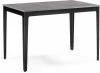 584299 Деревянный стол Айленд 110 (Айленд 110(155)х68х76 бетон чикаго светло-серый / черный) Woodville арт.584299