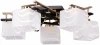 MD.77166-5-S WENGE+FGD Потолочная люстра Imex MD.77166-5-S WENGE+FGD