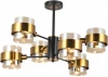 MD.51891-6-S-BK+GBR Потолочная люстра на штанге Imex MD.51891-6-S-BK+GBR