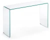 023599 Консольный стол La Forma (ex Julia Grup) Burano (Прозрачный/ Стекло)