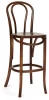 12825 Стул THONET CLASSIC BAR CHAIR (mod.СE6069) Темный Орех (№5) (дерево вяз)