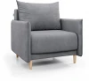 AAA42130001 ЛУЧШИЙ ДРУГ Кресло серое D1 furniture арт.AAA42130001