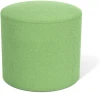 221181 Пуф Arsko Сканди 3 зеленая рогожка