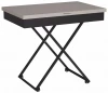 5900681107 Стол универсальный трансформируемый Калифорния АНДРЭ Loft ЛДСП фантом/черный 5900681107