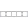 WL07-Frame-05 Рамка на 5 постов Werkel Antik, жемчужный