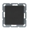 G3012B Выключатель одноклавишный проходной (антрацит) Jasmart G-Classic G3012B