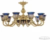 72209P/10/250 G P2 U Amber-Blue/H-1H Подвесная люстра Bohemia Verona 72209P/10/250 G P2 U Amber-Blue/H-1H