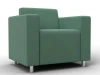 134971 Кресло Лига-093 ВН (ДСП,Брус,Фанера,Рогожка/Зеленый) Лига Диванов 134971