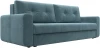 121254 Диван прямой Лига-031 (Бирюзовый/Велюр) Лига Диванов арт.121254