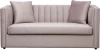 PAOLO180-2K-Colt1001 Диван Paolo двухместн.раскл. велюр беж. Colt1001 182*90*78см,2 под. Garda Decor арт.PAOLO180-2K-Colt1001