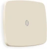 OP3220 Лицевая панель Ambrella Volt OMEGA (Бежевый матовый) для 1-кл выключателей с подсветкой QUANT OP3220