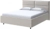 2013962 PROxSON Кровать Pado без основания (Ткань: Велюр Gratta 1 Шампань) 180x200