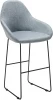 4101198h_Грей_Бар Стул бар Kent Грей/Линк R-Home арт.4101198h_Грей_Бар