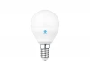 204114 Лампочка светодиодная шар белая колба E14 6 Вт 480 lm 3000K теплое свечение Ambrella Present 204114