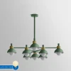 FANTA_A01 Люстра на штанге Fanta A 8 Lights Green ImperiumLoft Fanta_A01 (193150-26) (220V)