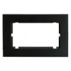 50032 Рамка на 2 поста (черный) Stekker Катрин 50032
