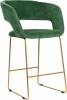 410131106h_green_золото_ПБ Кресло полубар Hugs зеленый/Линк золото R-Home арт.410131106h_green_золото_ПБ