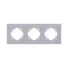 AT3GY Рамка 3-постовая серый Kollinger Aspekt AT3GY