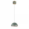 5452/6L Подвесной светильник светодиодный Odeon Light Lulu 5452/6L светлая бронза/зеленый/металл/керамика/акрил LED 6W 3000K