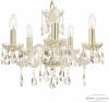 117/5/141 G Подвесная люстра Bohemia 117 117/5/141 G (220V, подвески, на цепи, подсвечник, свеча)