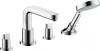 31446000 Смеситель Hansgrohe Metris S 31446000 на борт ванны