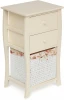 10643 Тумба с корзиной и 2 ящиками secret De Maison ARC 2 ( mod. HX16-827 S ) butter white (слоновая кость) (дерево павловния, мдф)