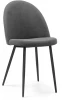 464870 Стул Дагрун темно-серый / черный 464870 Woodville