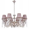 ALEGRIA SP8 SILVER-BROWN Подвесная люстра Crystal Lux Alegria SP8 SILVER-BROWN