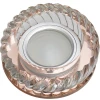 DLS-L123 GU5.3 BRONZE/CLEAR Встраиваемый точечный светильник Fametto Luciole DLS-L123 GU5.3 BRONZE/CLEAR