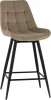 УТ000040028 Стул полубарный Флекс с поворотным механизмом велюр капучино Stool Group арт.УТ000040028