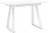 УТ000002653 Стол обеденный Stool Group Детройт раскладной 120-160*80 белый УТ000002653