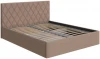 2028183 PROxSON Кровать Fresco с бельевым ящиком (Ткань: Рогожка Savana Camel (бежевый)) 160x200