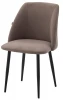 480M06056 Стул ПЬЕР цвет Marseille-16 Капучино, велюр / Черный каркас M-City 64597