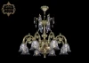 31.14.8.KR175SP.250IT.G.Sp.Clear.1B Подвесная люстра с хрустальными подвесками Art Classic 31.14 31.14.8.KR175SP.250IT.G.Sp.Clear.1B