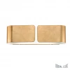 CLIP AP2 SMALL ORO Настенный светильник Ideal Lux Clip AP2 SMALL ORO
