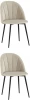 УТ000036141 Стул Stool Group Логан NEW велюр бежевый 2 шт арт.УТ000036141