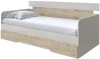 2020103 Без бренда Кровать-Софа Milton (ЛДСП Дуб Шамони светлый (124)/Бунратти) 80x190