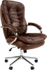 CHAIRMAN 795 Компьютерное кресло CHAIRMAN 795 (Металл,Экокожа/Коричневый)