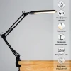 00005-0.7-01HV BK Офисная настольная лампа светодиодная на струбцине с регулировкой цветовой температуры Reluce 00005-0.7-01HV BK