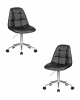 LM-9800-N_CH-M_EL-black Набор 2 шт офисное кресло для персонала DOBRIN MONTY (чёрный)